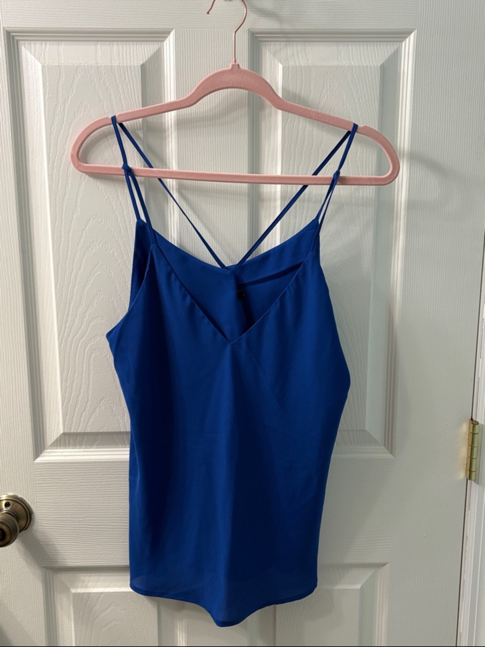 Ambiance Royal Blue Strappy Top